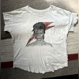 David Bowie T-shirt women’s size medium